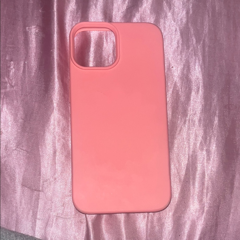Pink Silicone Phone Case